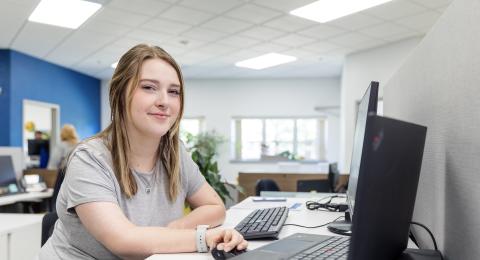 Keene State College Business Management student