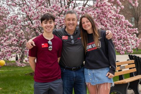 Admissions Counselor and staff