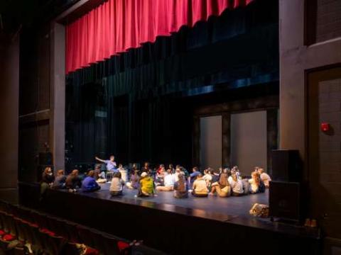 Creating a performance like Evening of Dance is a collaborative effort. Here, dancers and the creative team behind the work discuss final preparations.